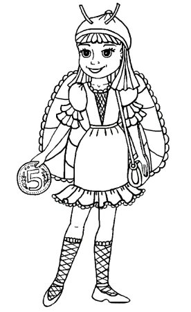 Дети в новогодних костюмах рисунки