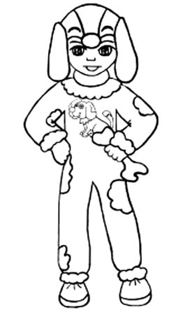 Рисунок Снегурочки для детей