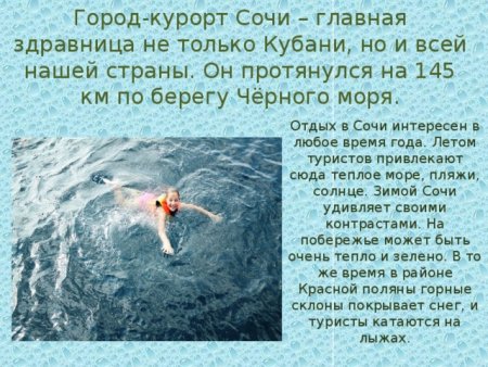 Краснодарский край рисунок