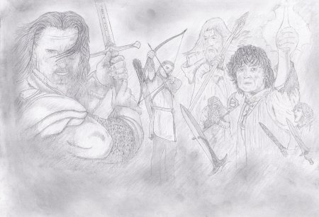 Властелин колец скетч