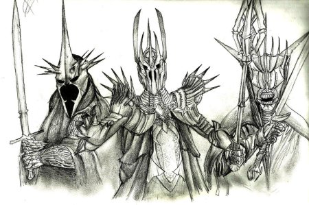 Глашатай Саурона и Король чародей