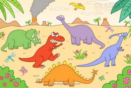 Прописи динозавры