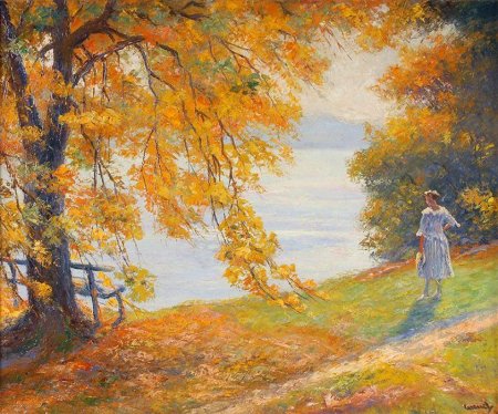 Эдвард Кукуэль художник осеннее солнце