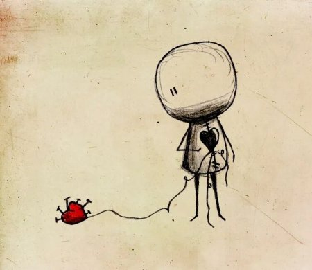 Рисунки для срисовки грустные легкие