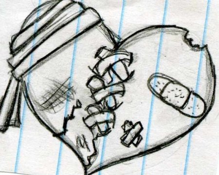 Безответная любовь рисунок