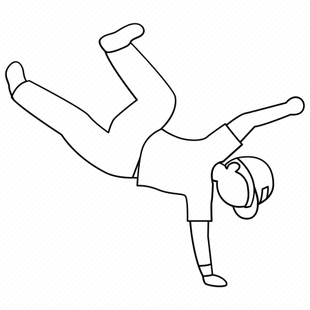 Раскраска брейк данс