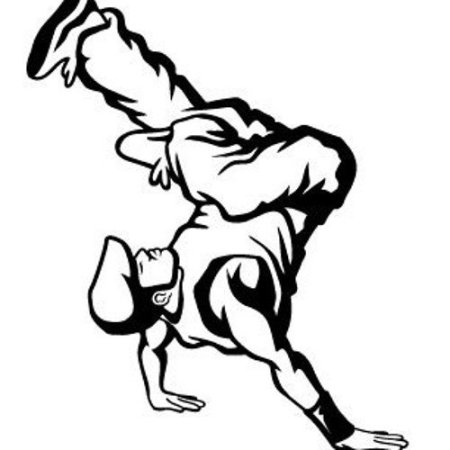 Раскраска брейк данс