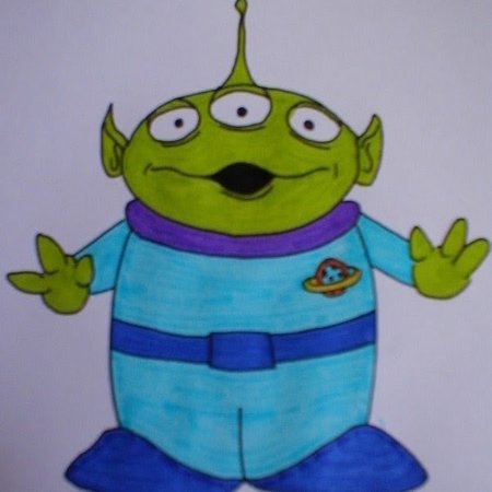 Костюм инопланетянина рисунок