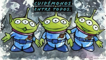 Инопланетянин из истории игрушек рисунок