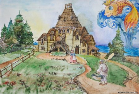 Золотая рыбка Терем