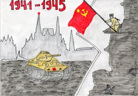 Рисуем Бессмертный полк с детьми