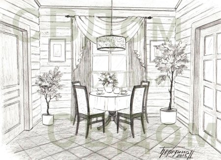 Интерьер дворянского дома детская