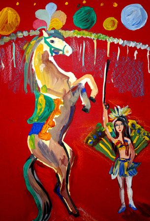 Рисунок на тему цирк