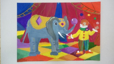 Изо 3 класс школа России цирк