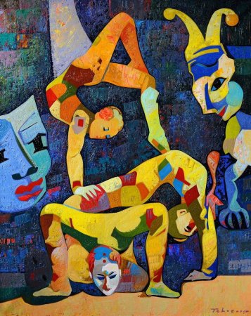 Цирк живопись