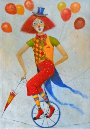 Художник в цирке