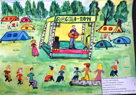 Туризм глазами детей