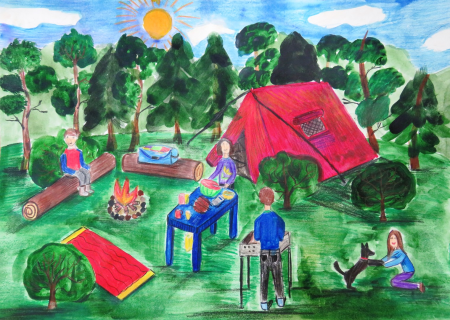 Туризм глазами детей