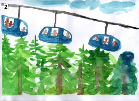 Туризм глазами детей