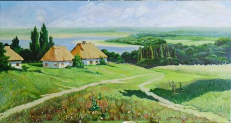 Маковский украинский пейзаж