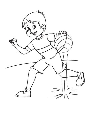Спортсмен рисунок