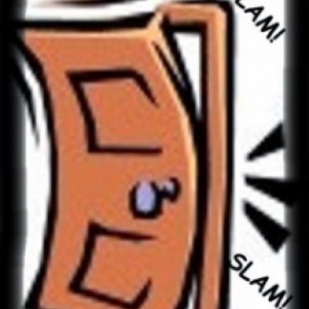 Хлопать дверью