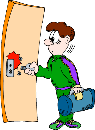 Дверь открытая мультяшка