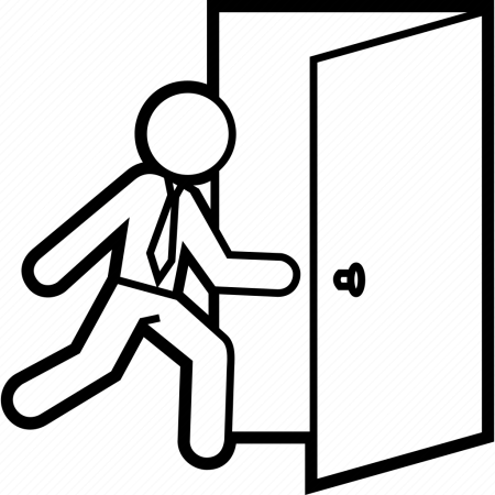 Открытая дверь