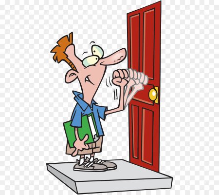 Барабанить в дверь