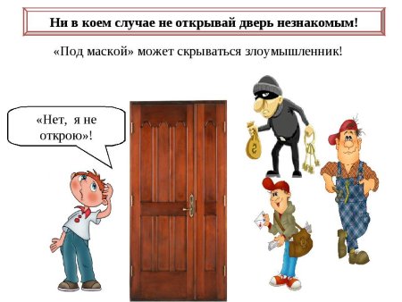 Не открывай дверь незнакомым людям