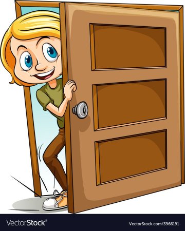 Дверь для домика мультяшка