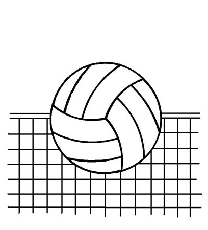 Волейбол карандашом