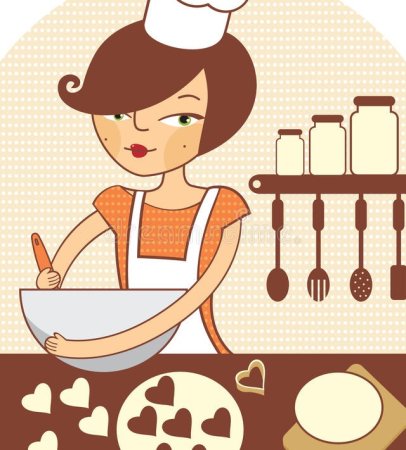 Девочка кондитер