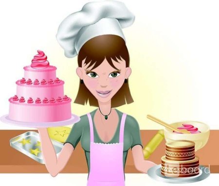 Профессия повар раскраска