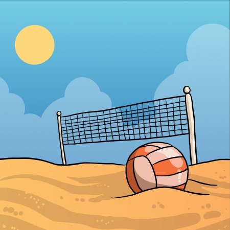 Волейбол девушки вектор