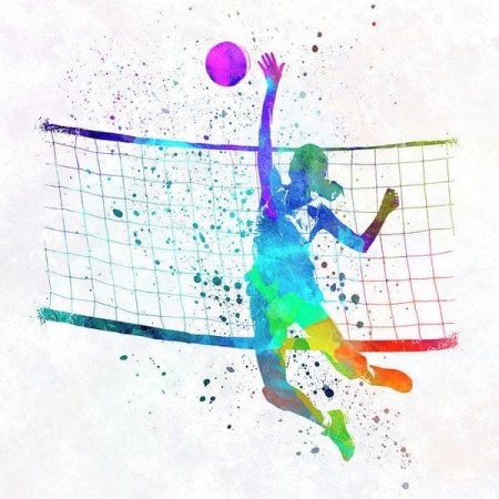 Волейбол рисунок