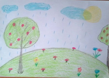 Лето иллюстрация для детей