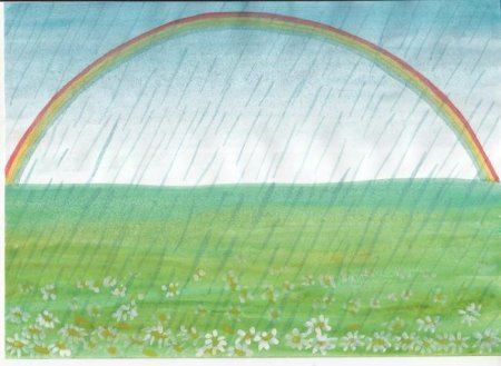 Рисование грибы в подготовительной группе акварелью