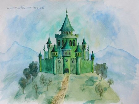 Волшебник изумрудного города замок