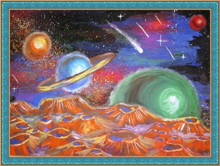 Космос глазами детей
