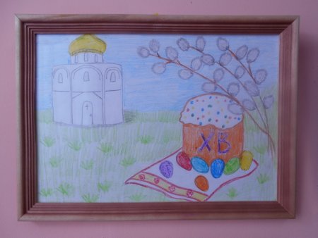 Пасхальный перезвон рисунки карандашом