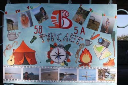 Плакат на тему туризм