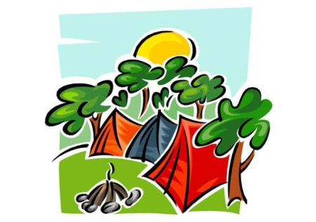 Раскраска поход для детей