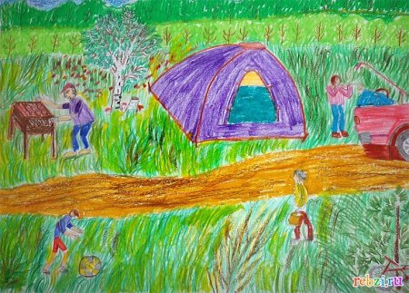 Раскраски для летнего лагеря