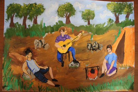 Рисунок на тему моя семья