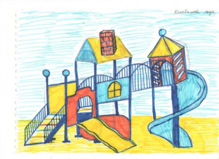 Детская площадка изо