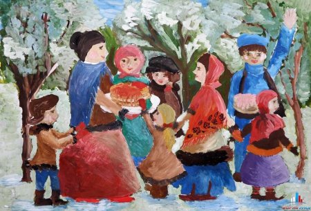 Композиция на тему народные праздники