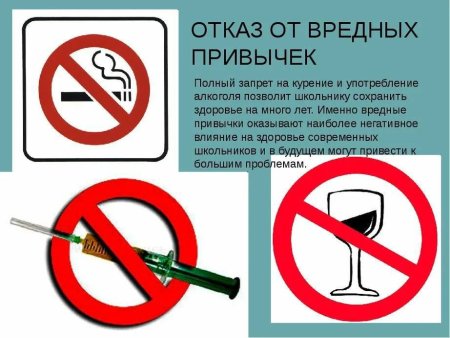 Вредные привычки
