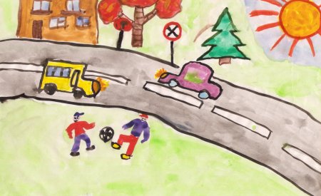 Безопасные дороги рисунки на конкурс