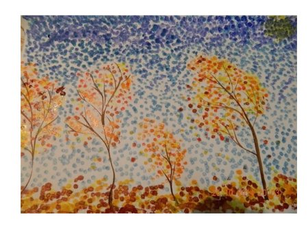 Рисование ватными палочками в подготовительной группе